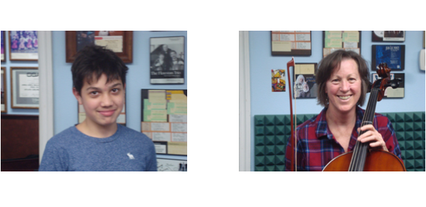 February 2022  Lukas B. Violin Robin S. Cello